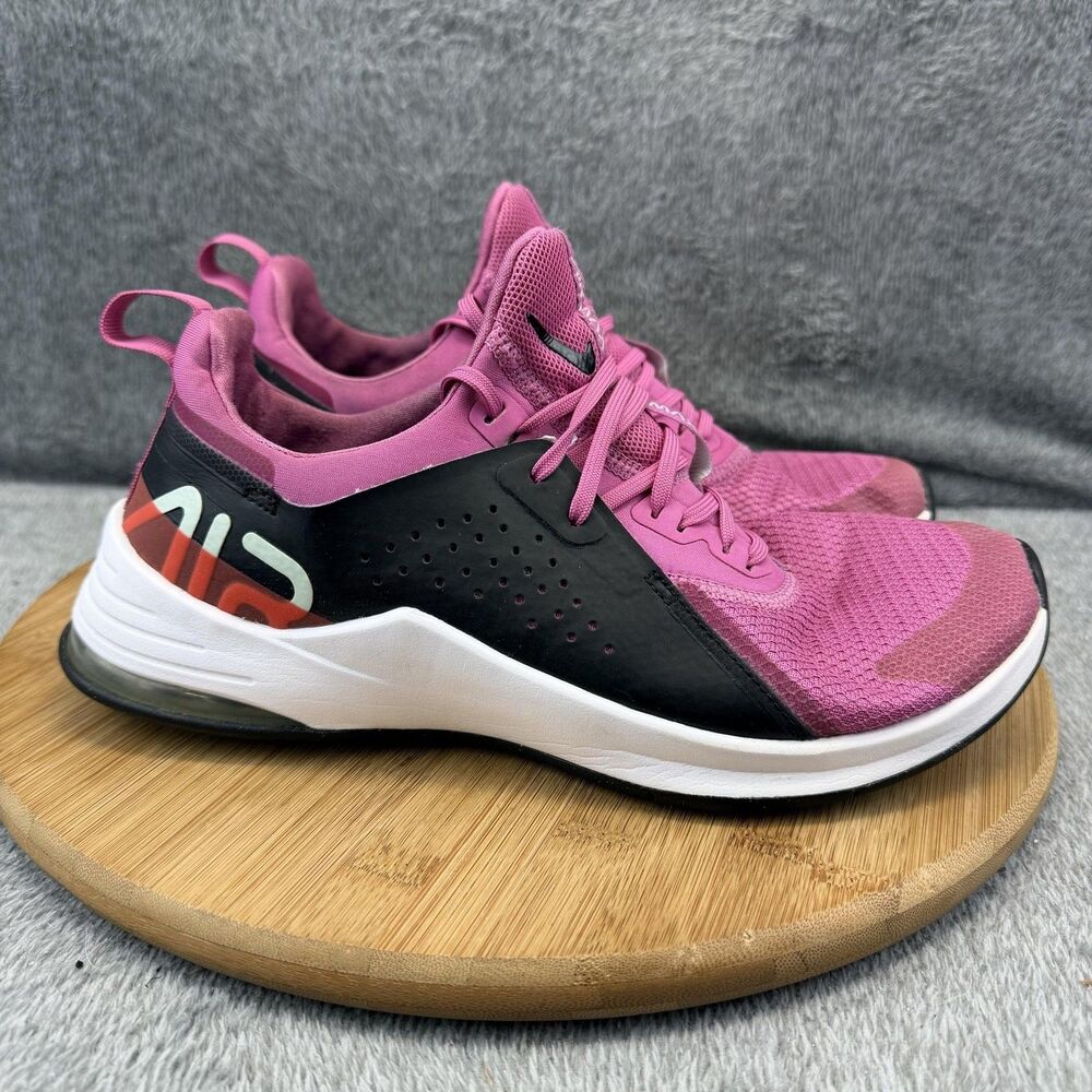 Nike Air Max Shoes Womens Size 9 Pink Mesh Running Sneakers CJ0842-600